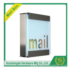 SMB-069SS Popular Rfid Metal Mini Square Mailbox